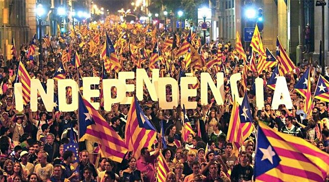 CATALONIA IS FREE: DECLARES INDEPENDENCE FROM SPAIN