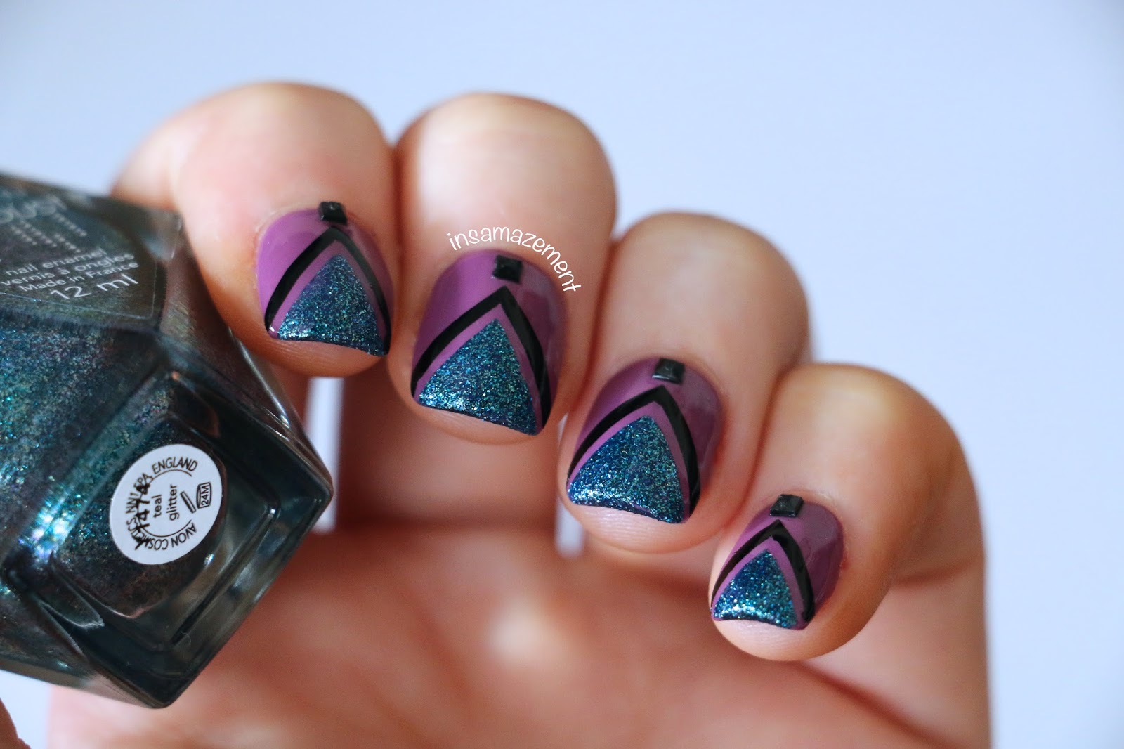 5. Mermaid nail art decals - wide 1