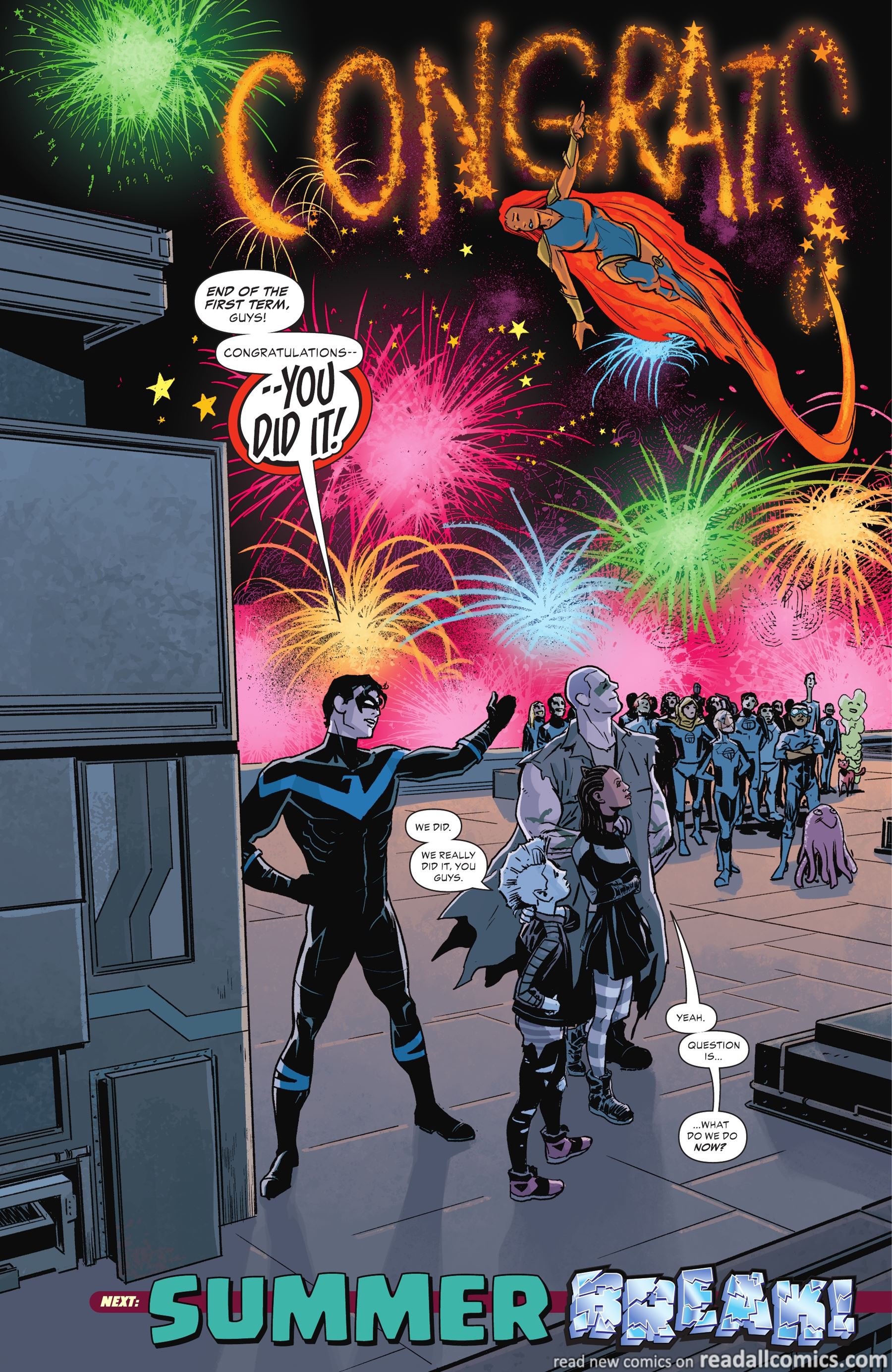 Teen Titans Academy #1 chapter 5 page 22