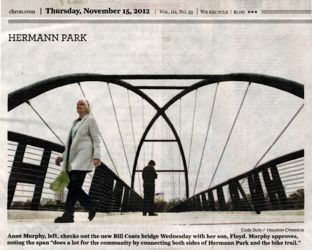 The Zombie Cyclist Opening of the Bill Coats Bicycle Bridge