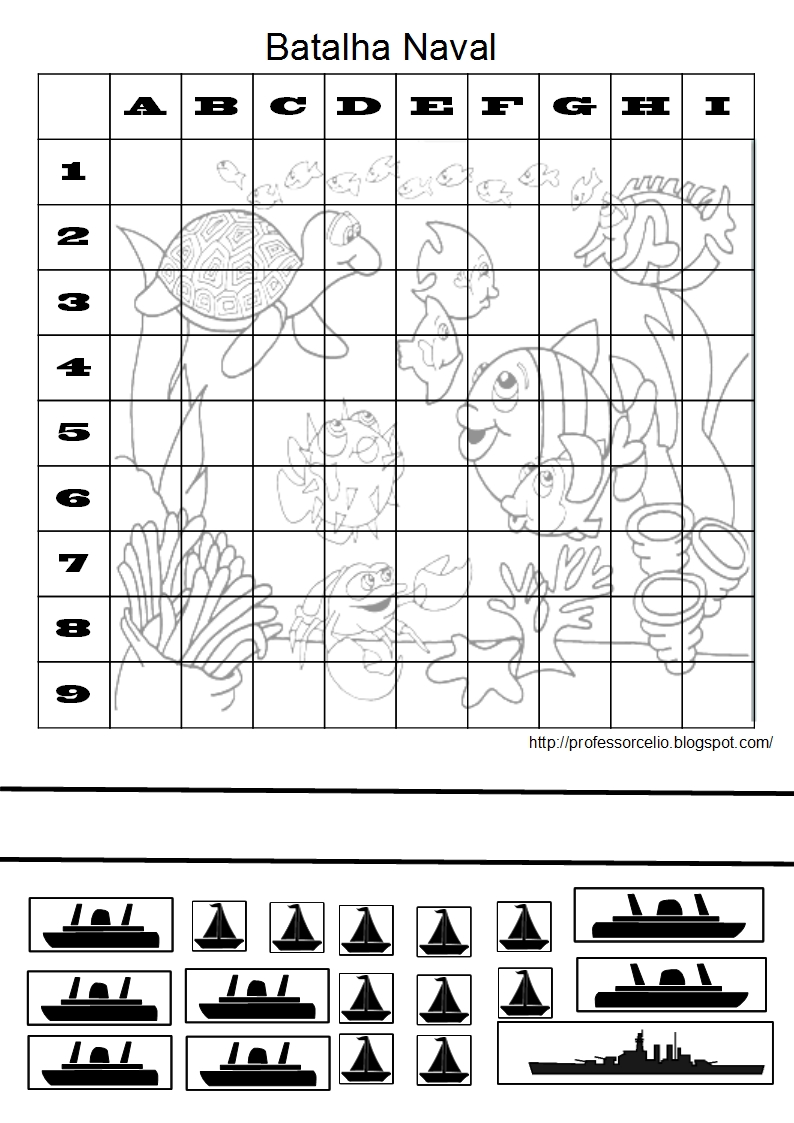 4º ano F: BATALHA NAVAL