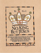 NO KING BUT JESUS FRAKTUR