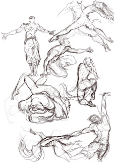Love-E-Motion: Dancing (sort of) Sketches