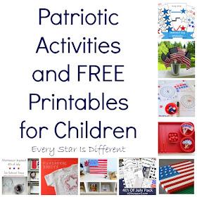Patriotic Activities and Free Printables for Children
