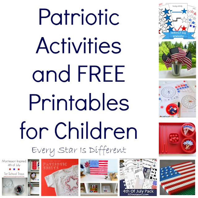 Patriotic Activities and Free Printables for Children