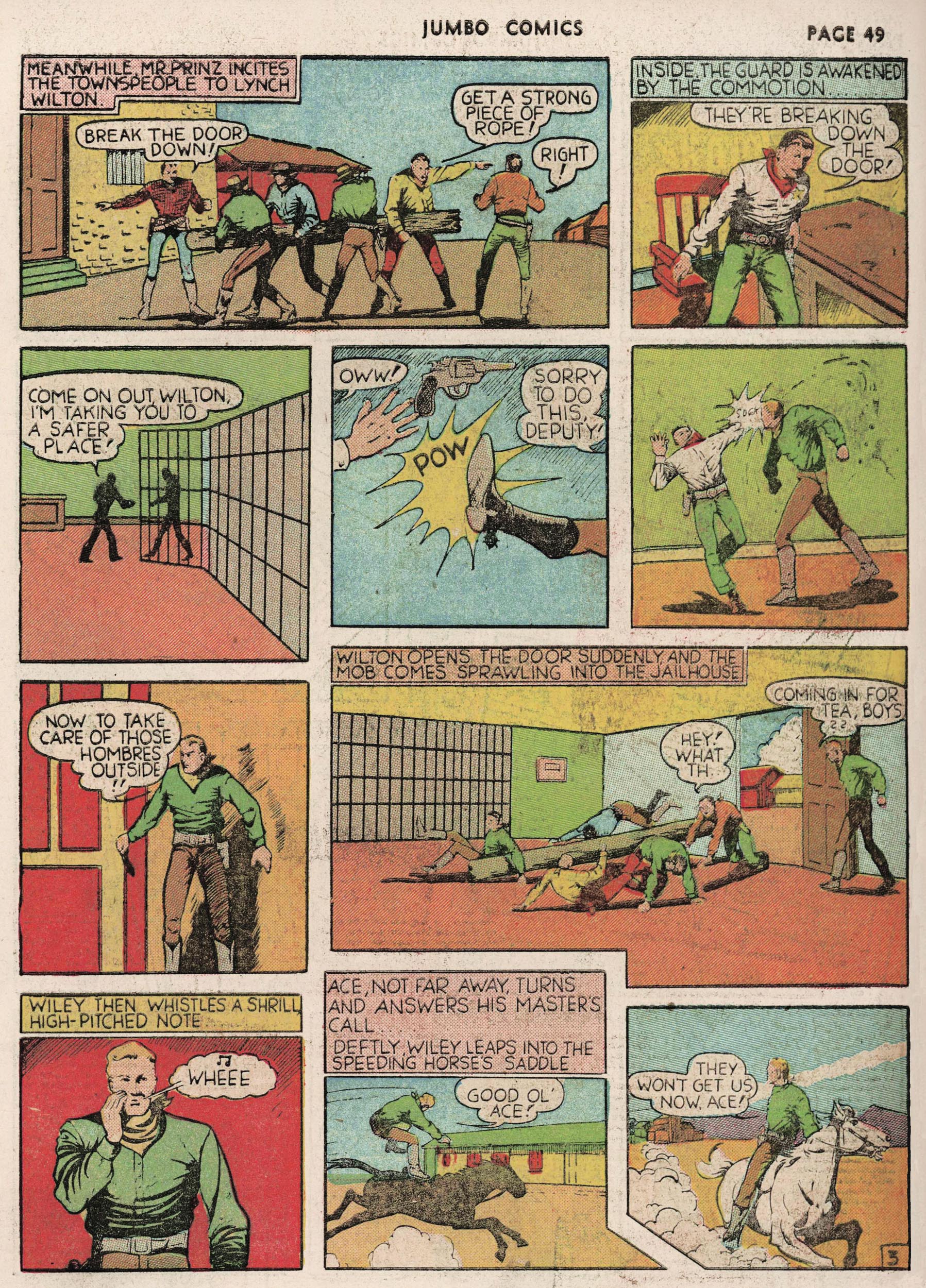Read online Jumbo Comics comic -  Issue #16 - 51