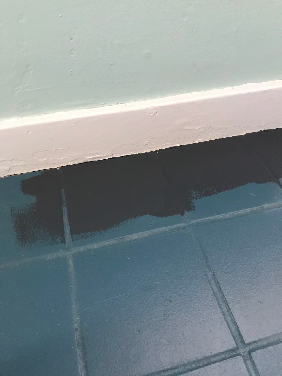 How to Paint and Stencil Tile with Chalk Paint Barnaclebutt