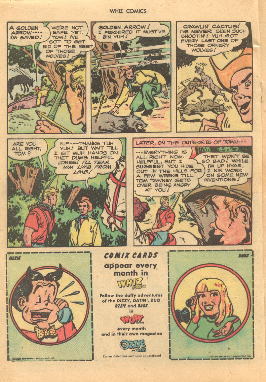 Read online WHIZ Comics comic -  Issue #99 - 20