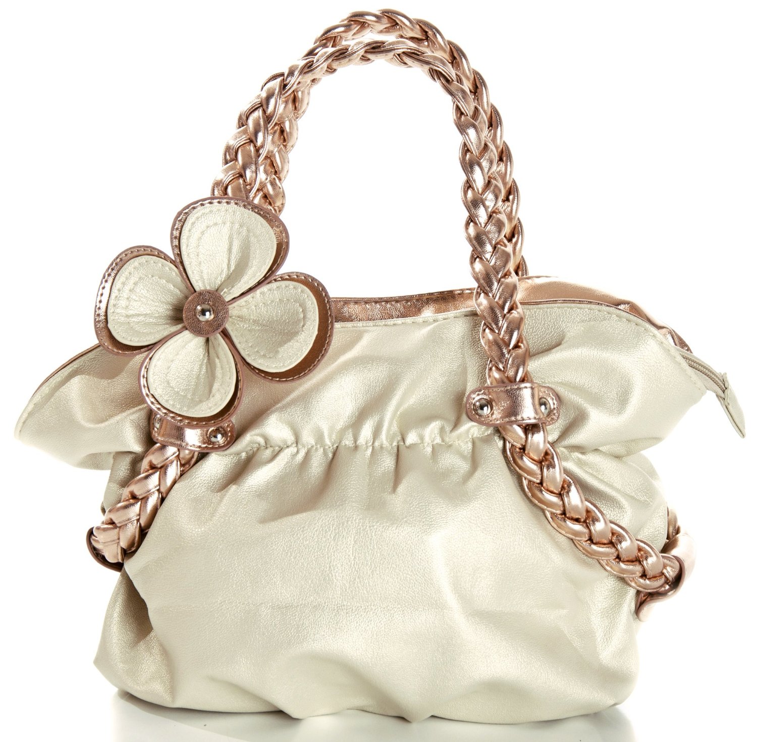 Elegance of living Stylish White Handbags