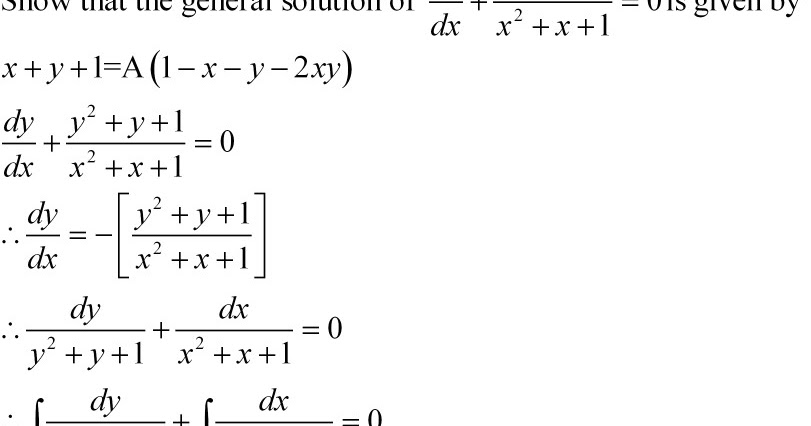 mixture: variable separable differential equation for cbse ncert 12th