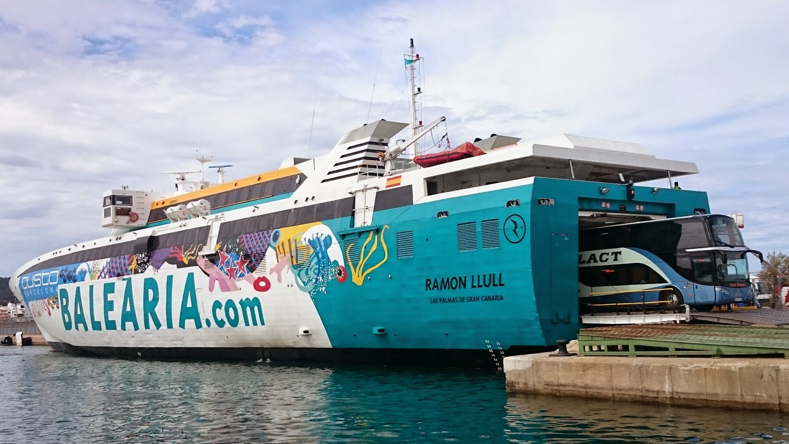 FERRYBALEAR: Pruebas de Mar esta tarde, para el 