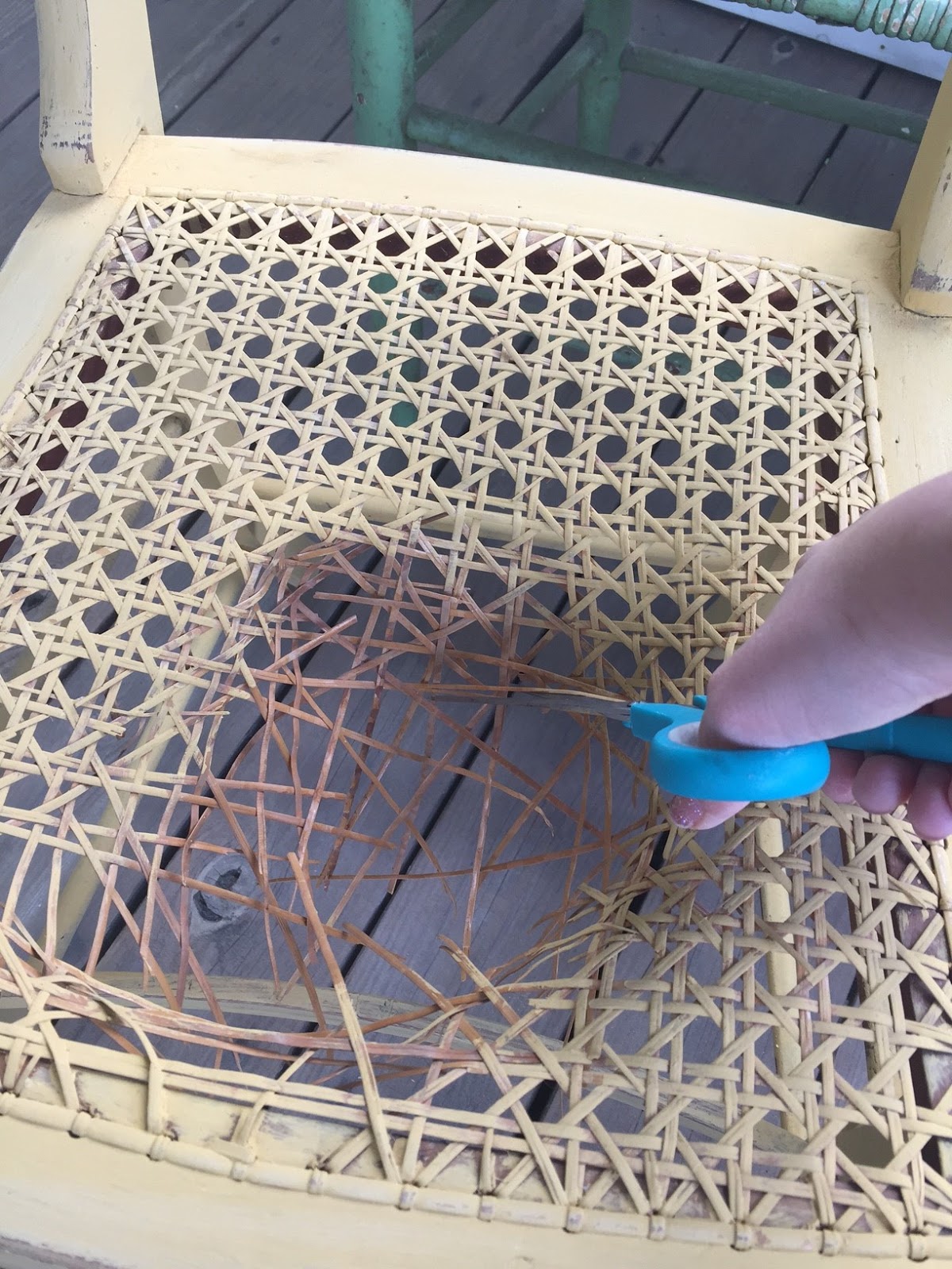 Distress Yourself Out! How to Reuse That "Broken" Chair!