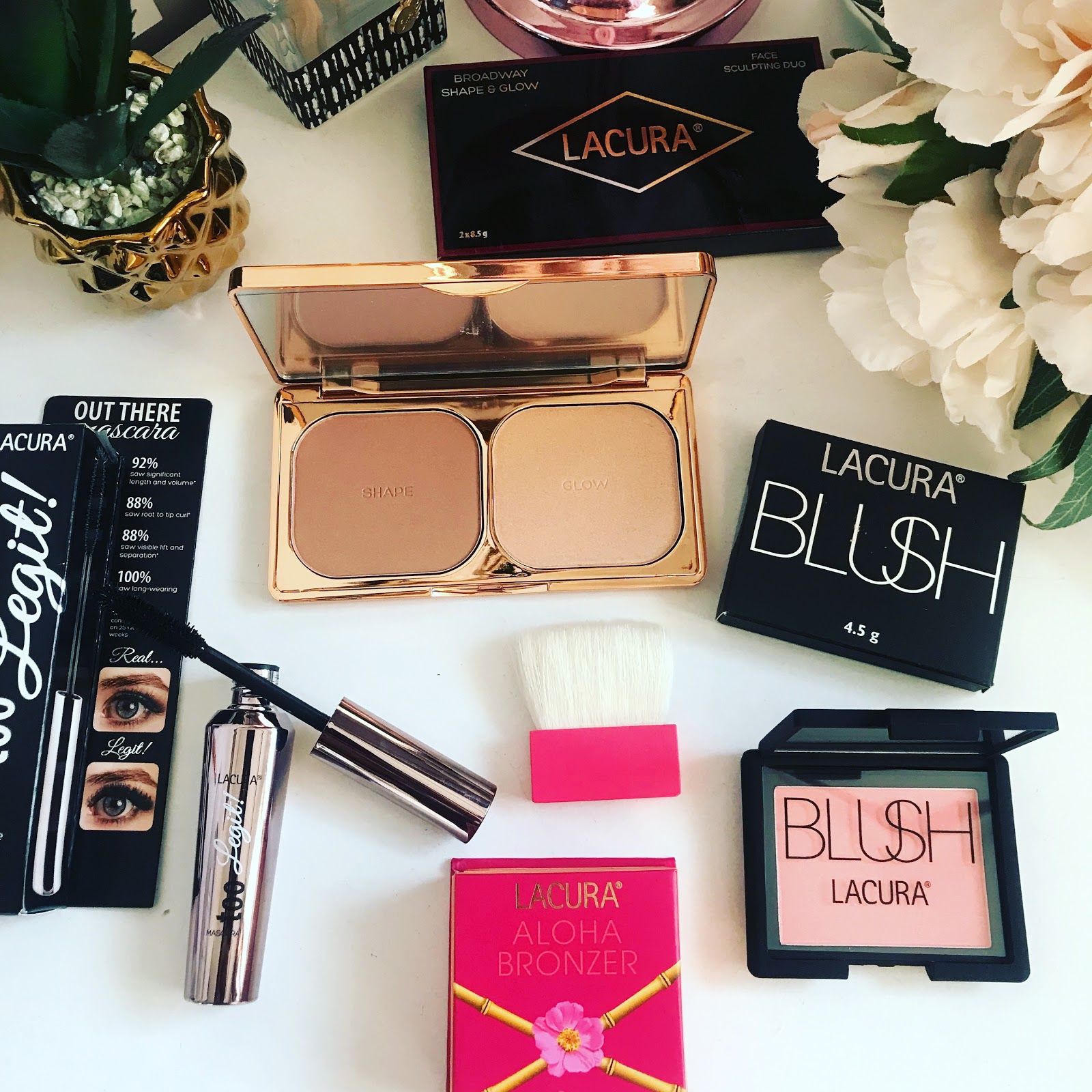 ALDI LACURA MAKEUP/BEAUTY DUPES JUELOOK