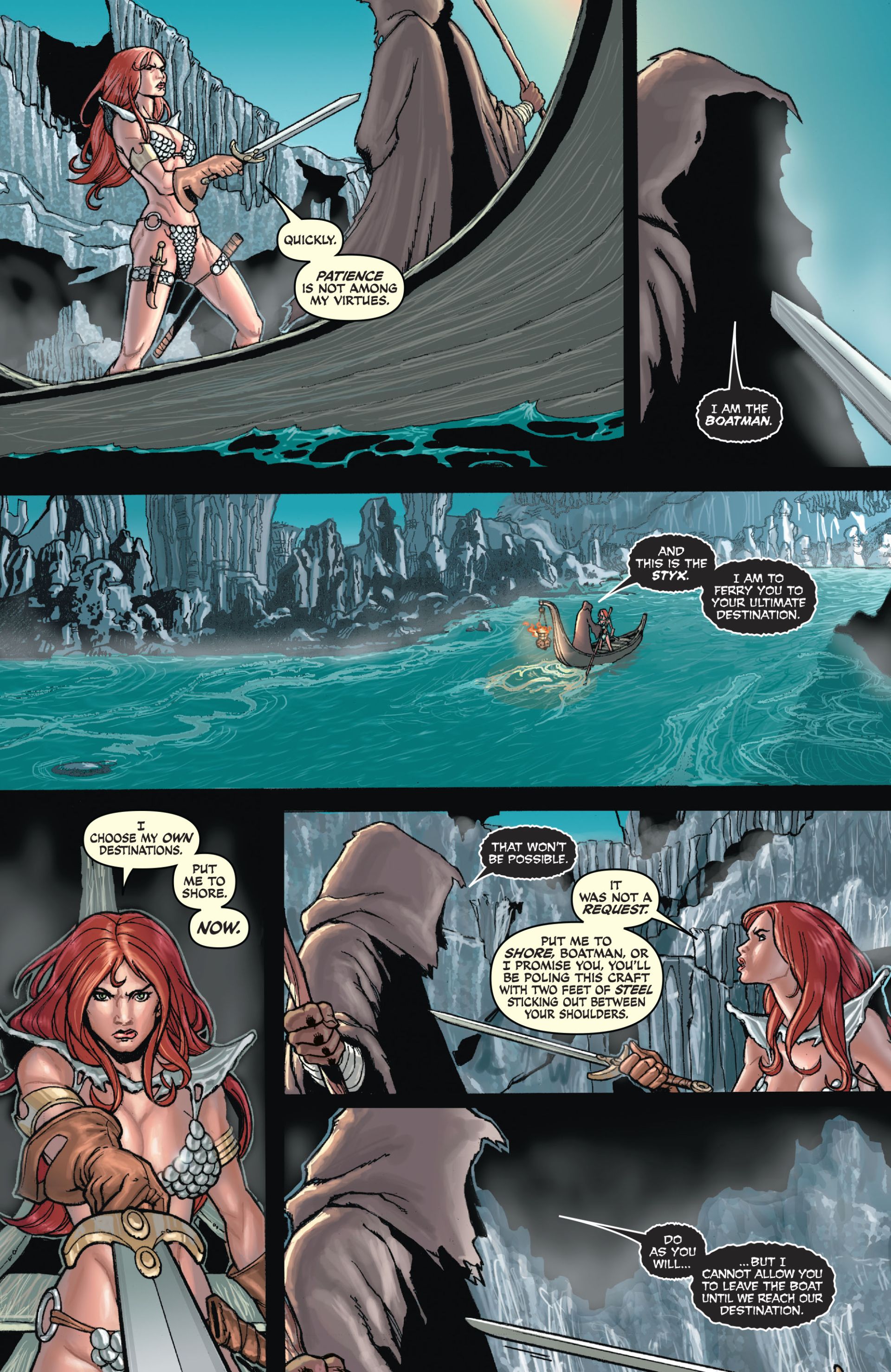 Read online Red Sonja (2005) comic -  Issue #30 - 6