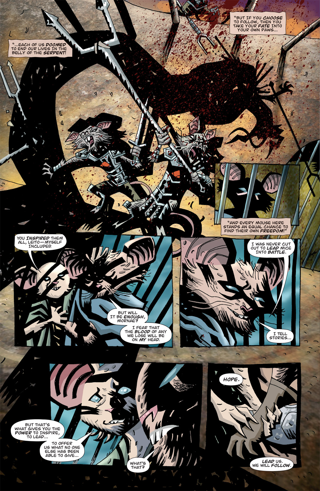 Read online The Mice Templar Volume 2: Destiny comic -  Issue #3 - 12