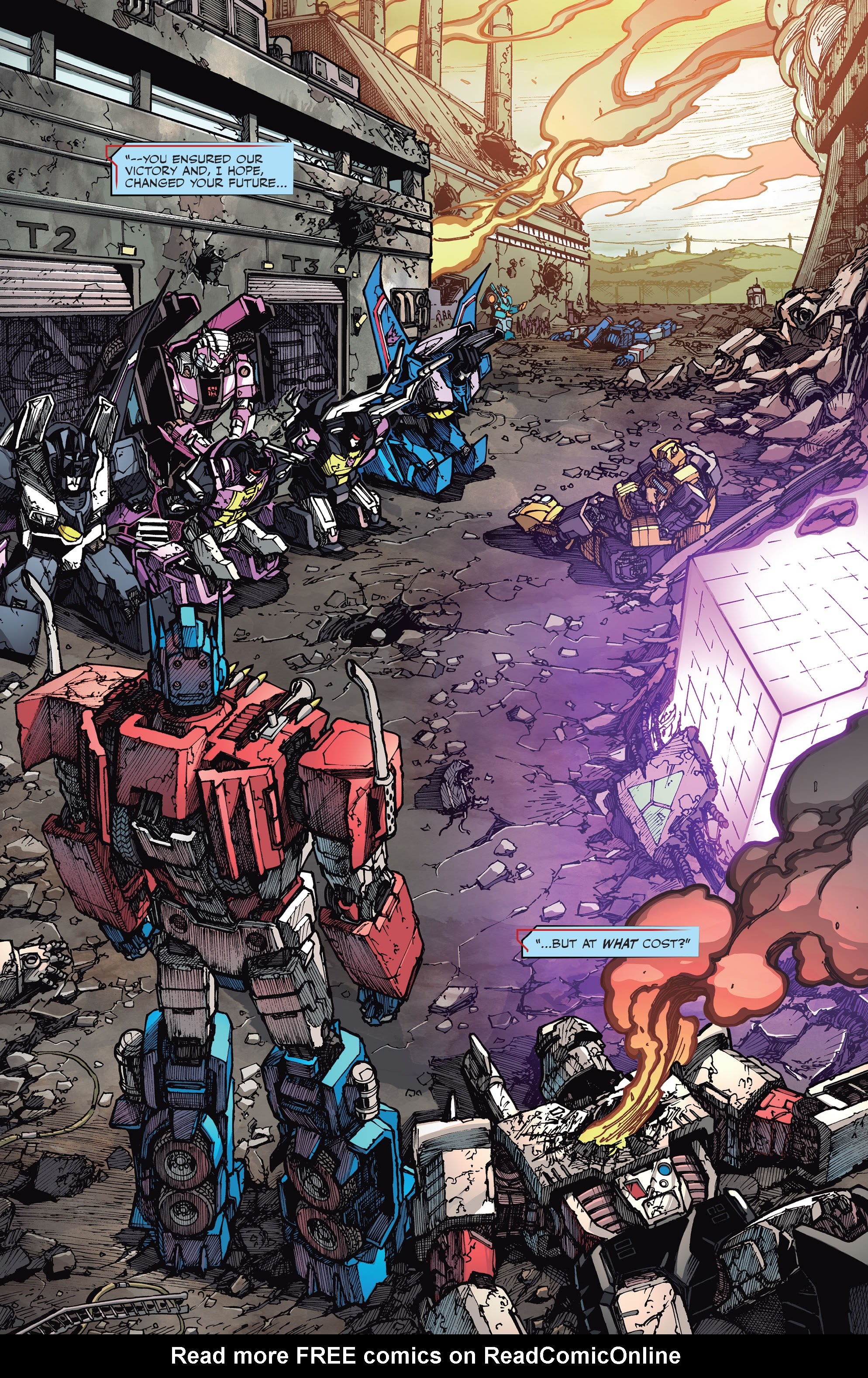 Read online Transformers vs. the Terminator comic -  Issue #4 - 17