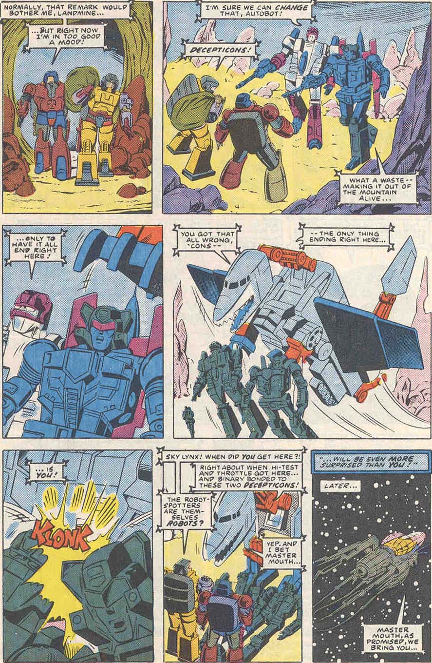 Read online The Transformers (1984) comic -  Issue #53 - 22
