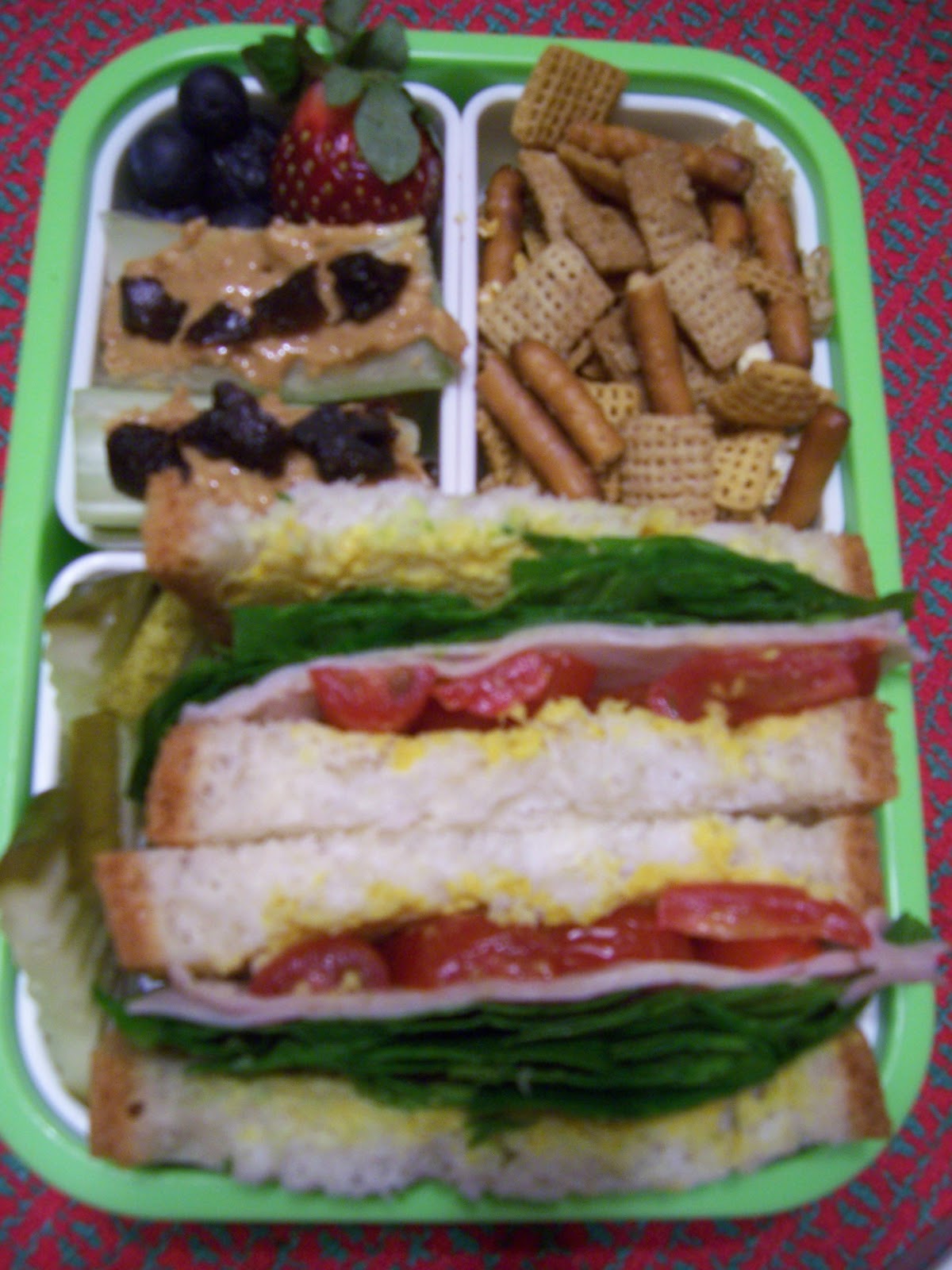 Kat's Bento Love Sandwich Dinner Bento