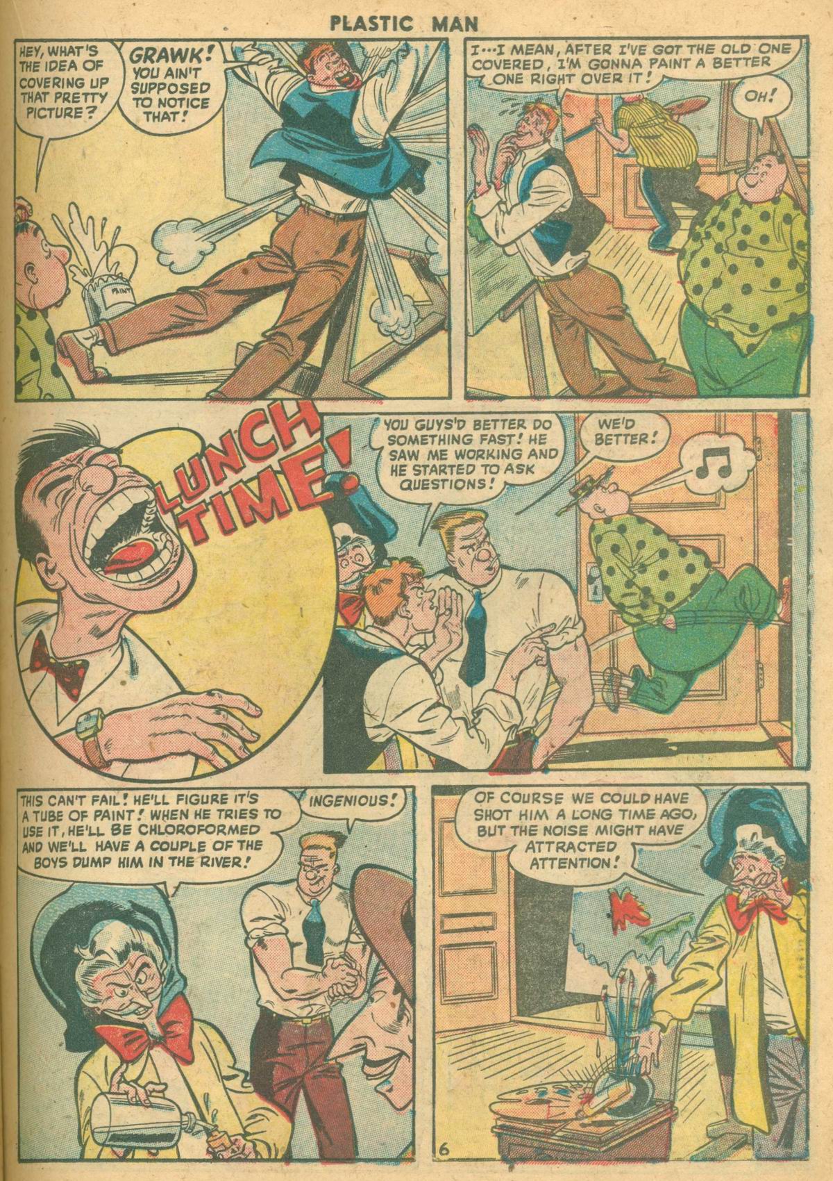 Read online Plastic Man (1943) comic -  Issue #13 - 31