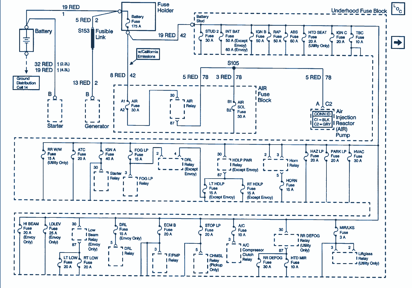 2002 Chevy Trailblazer Stereo Wiring Diagram