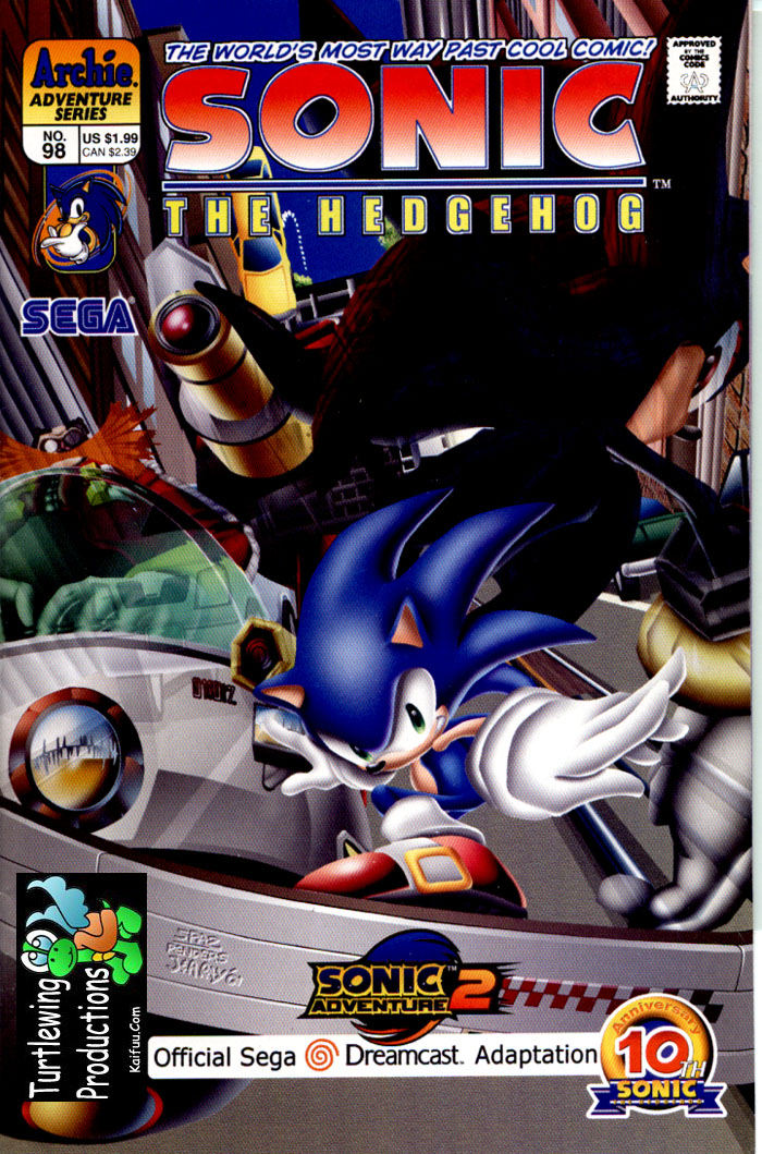 Read online Sonic The Hedgehog comic -  Issue #98 - 1