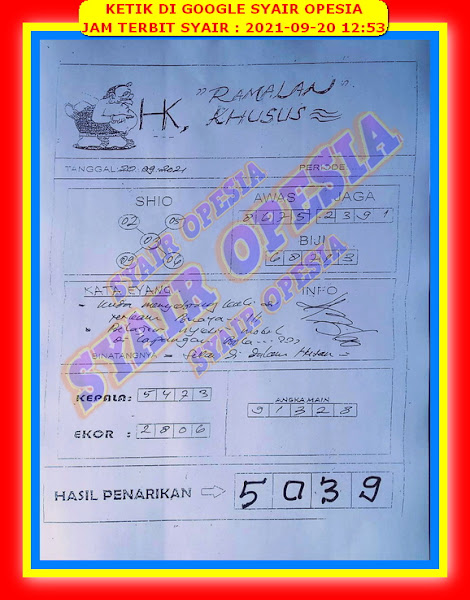 syair hongkong syair hongkong