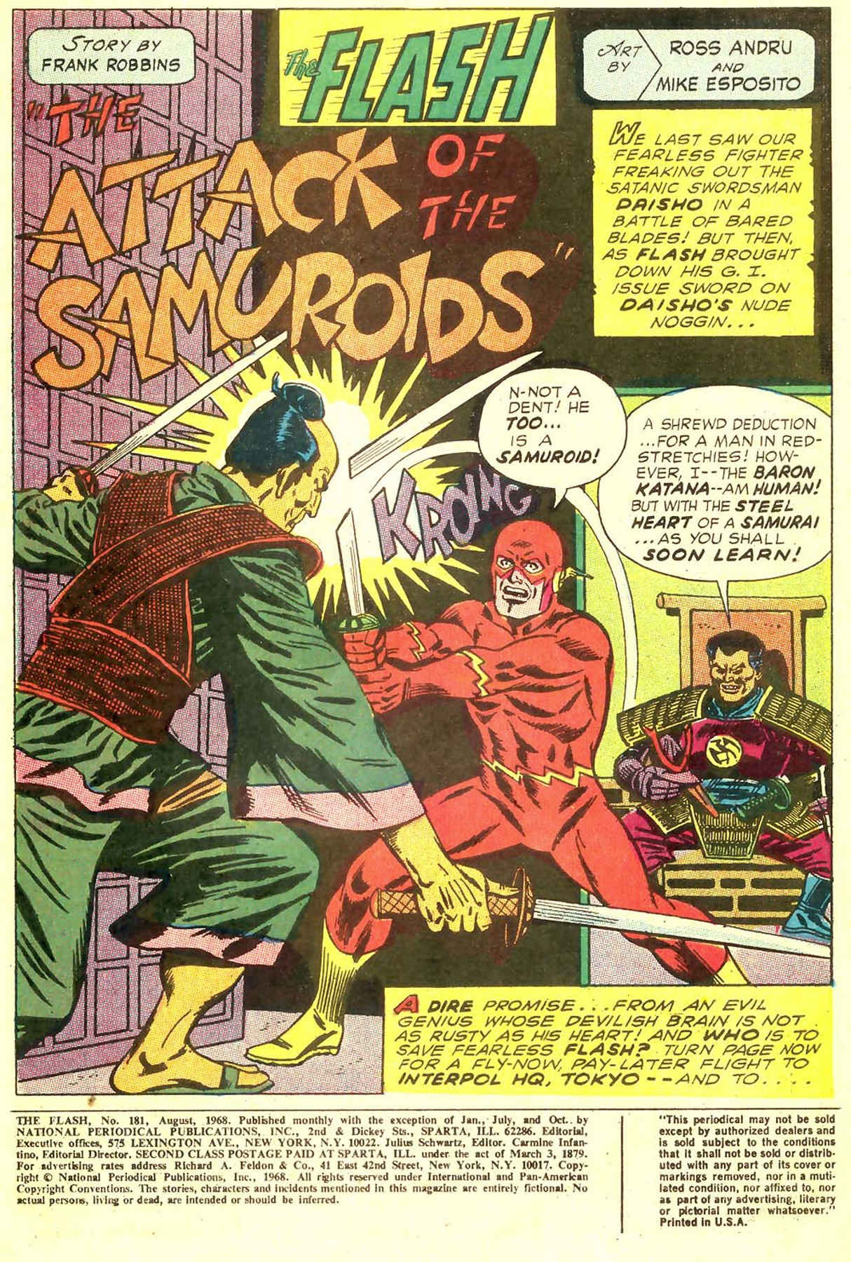 The Flash (1959) issue 181 - Page 3