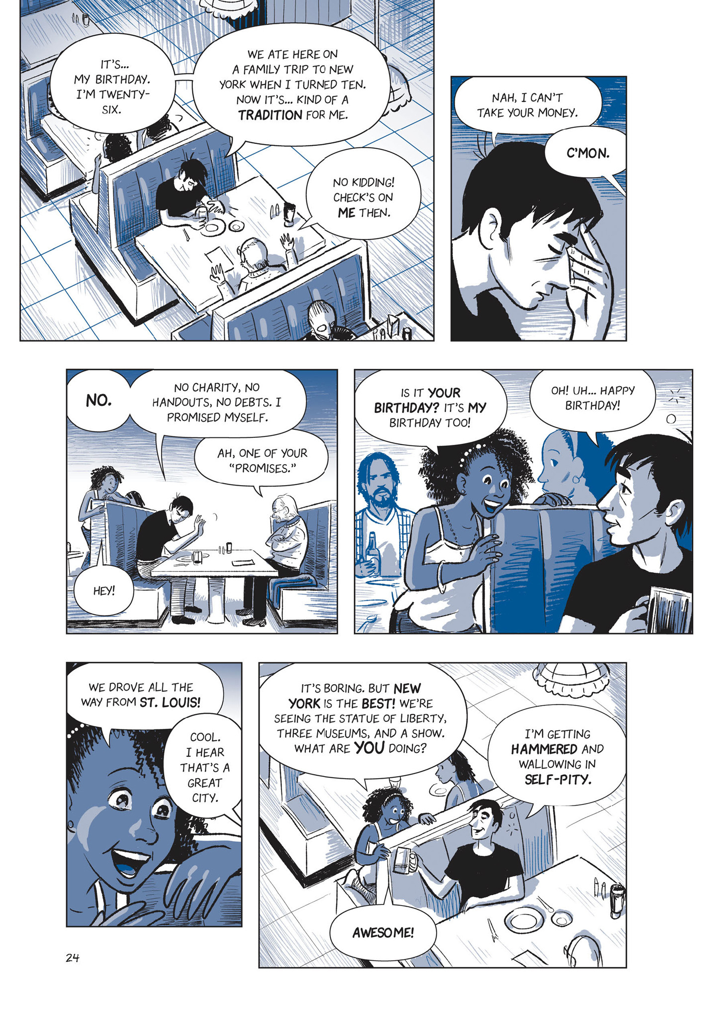 Read online The Sculptor comic -  Issue # Part 1 - 24