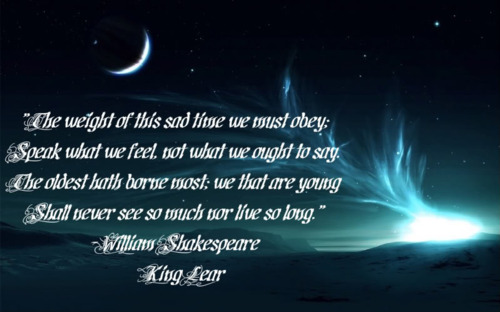 Zitate englisch shakespeare william Shakespeare Zitate