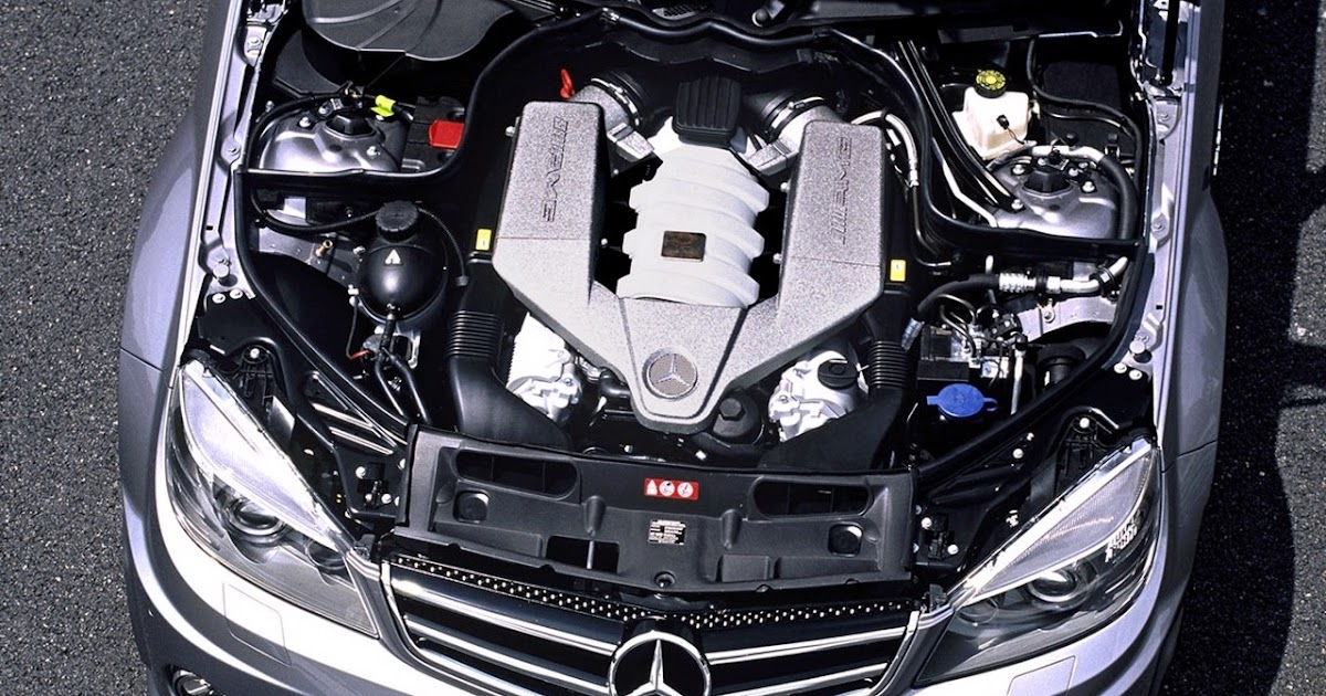 Mercedes Benz AMG Engine Bay