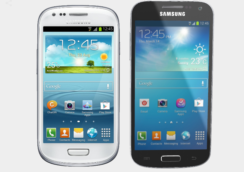 Galaxy S3 Mini ve Galaxy S4 Mini arasındaki farklar