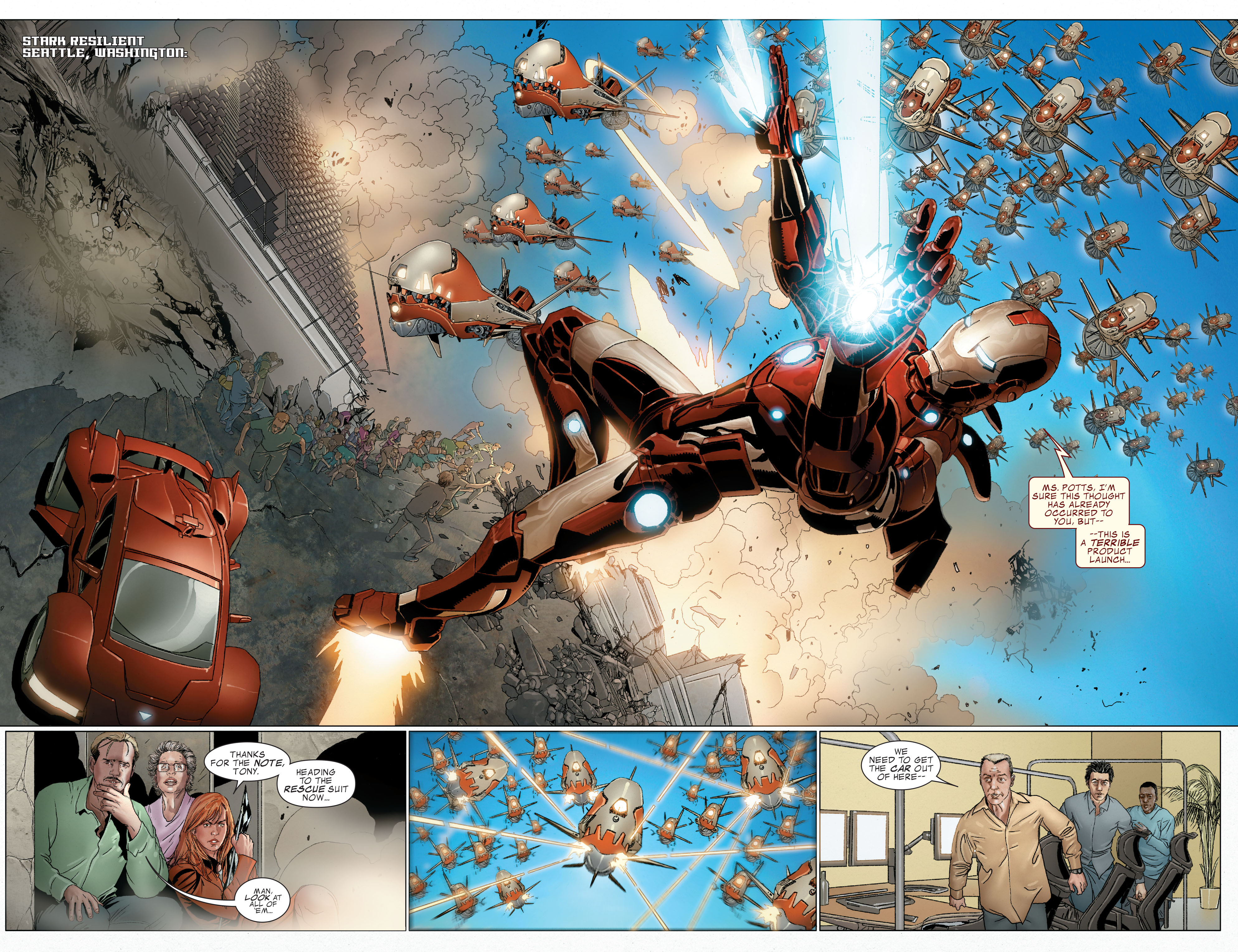 Invincible Iron Man (2008) 32 Page 2