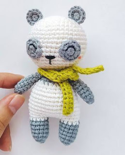 PATRON GRATIS OSO PANDA AMIGURUMI 38359