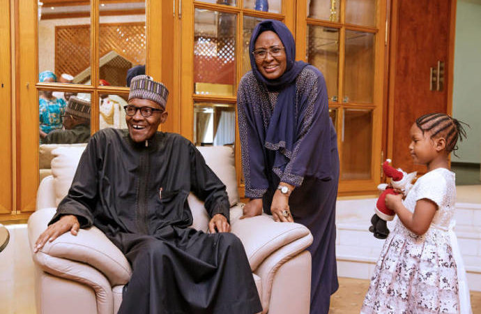 `Buhari’s wife joins President in London