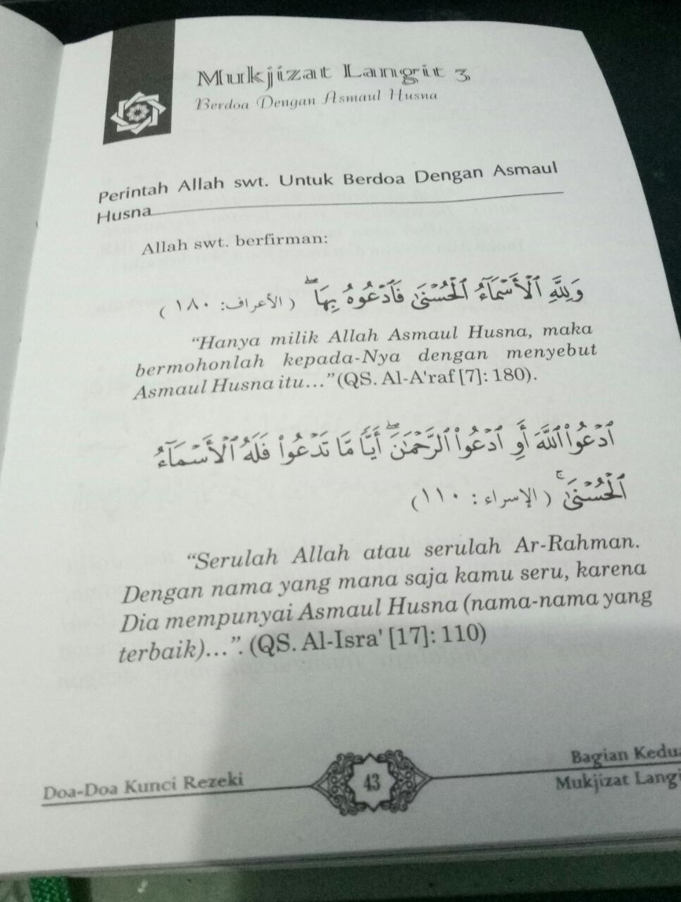 7 Lafadz/ Kalimat DOA dengan Asmaul Husna | Rahasia Hidup Sukses Bebas
