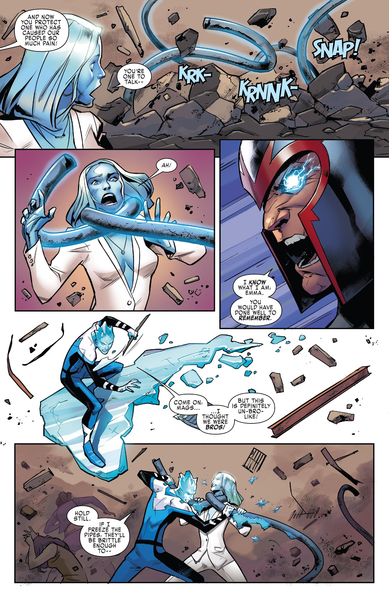 Read online X-Men: Blue comic -  Issue #32 - 7