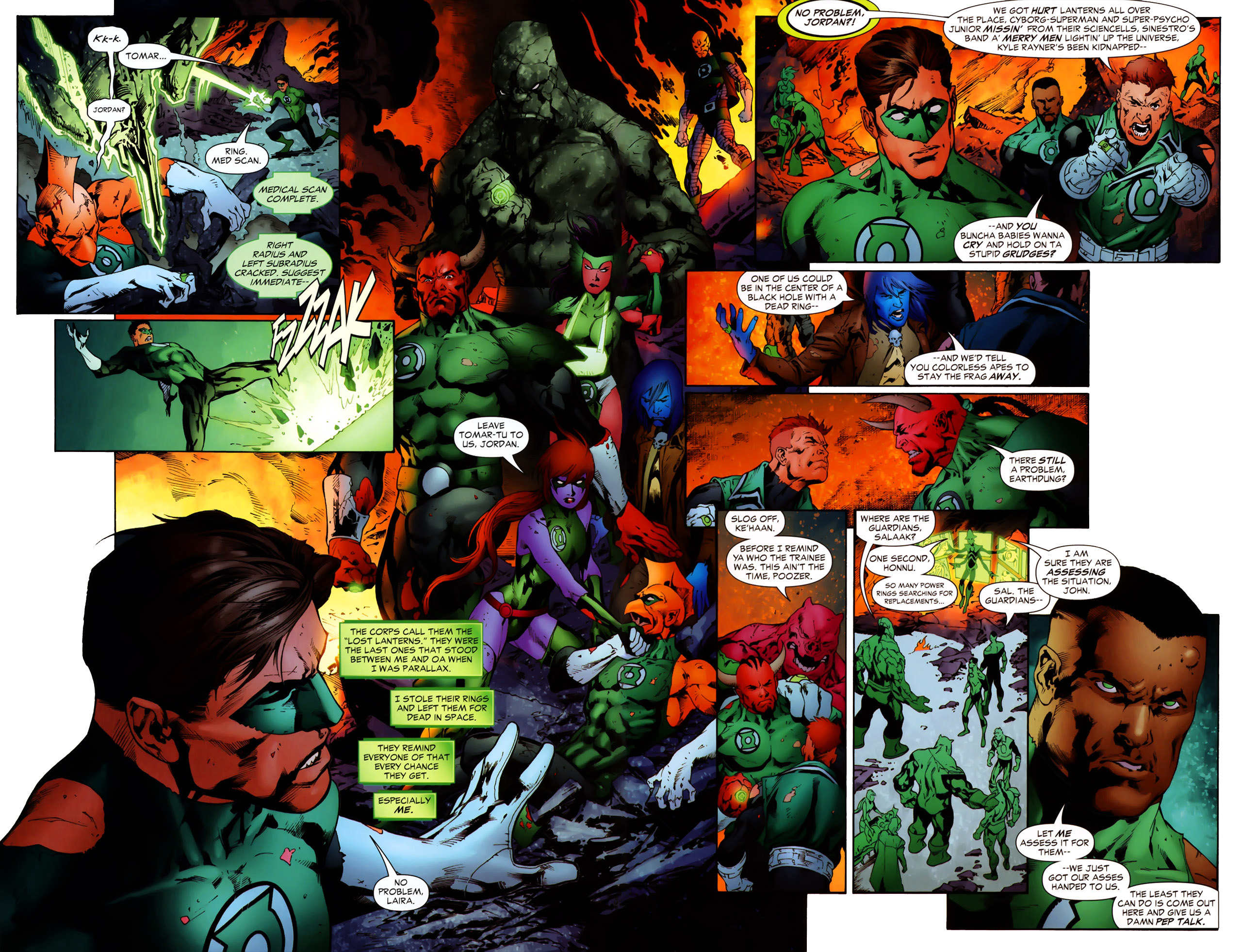 Read online Green Lantern (2005) comic -  Issue #21 - 7