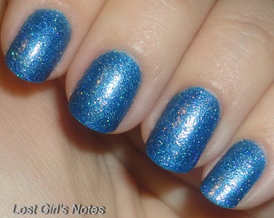 Nicole by OPI Me+Blue nail polish swatches and review