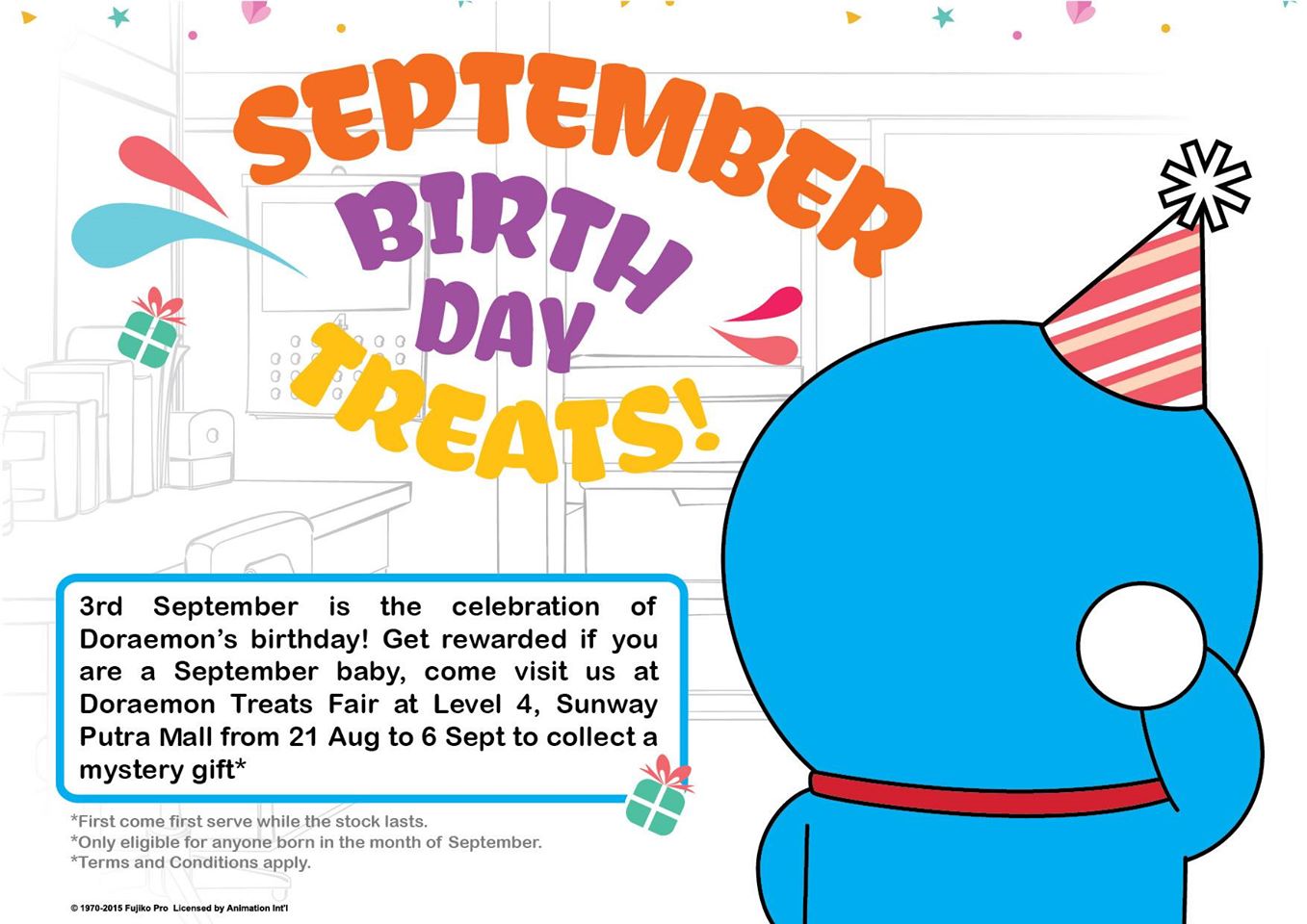 BestLah: Doraemon Treats Fair - FREE Mystery Gift