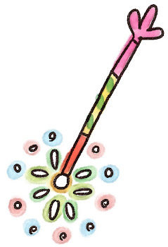 線香花火のイラスト
