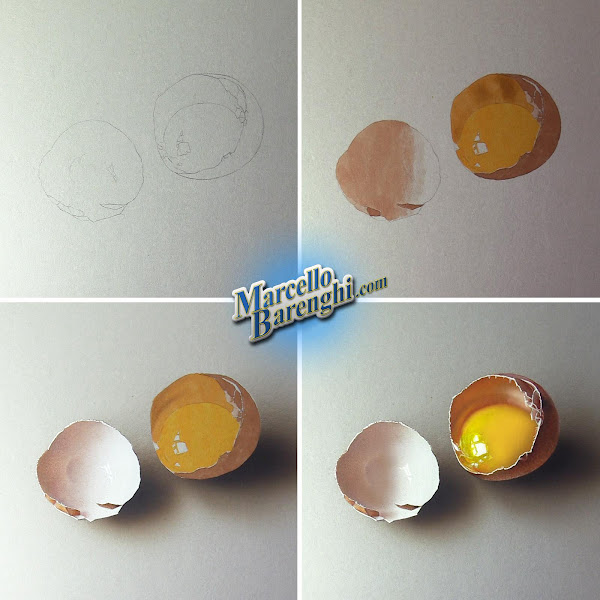 Drawing Broken Egg 2 Marcello Barenghi