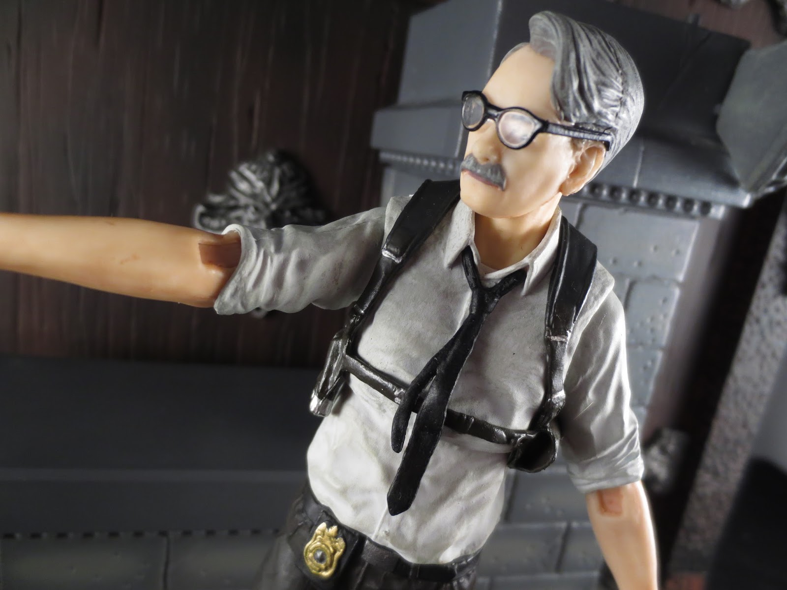 Action Figure Barbecue: Action Figure Review: Commissioner Gordon from  Batman: Arkham Knight by DC Collectibles
