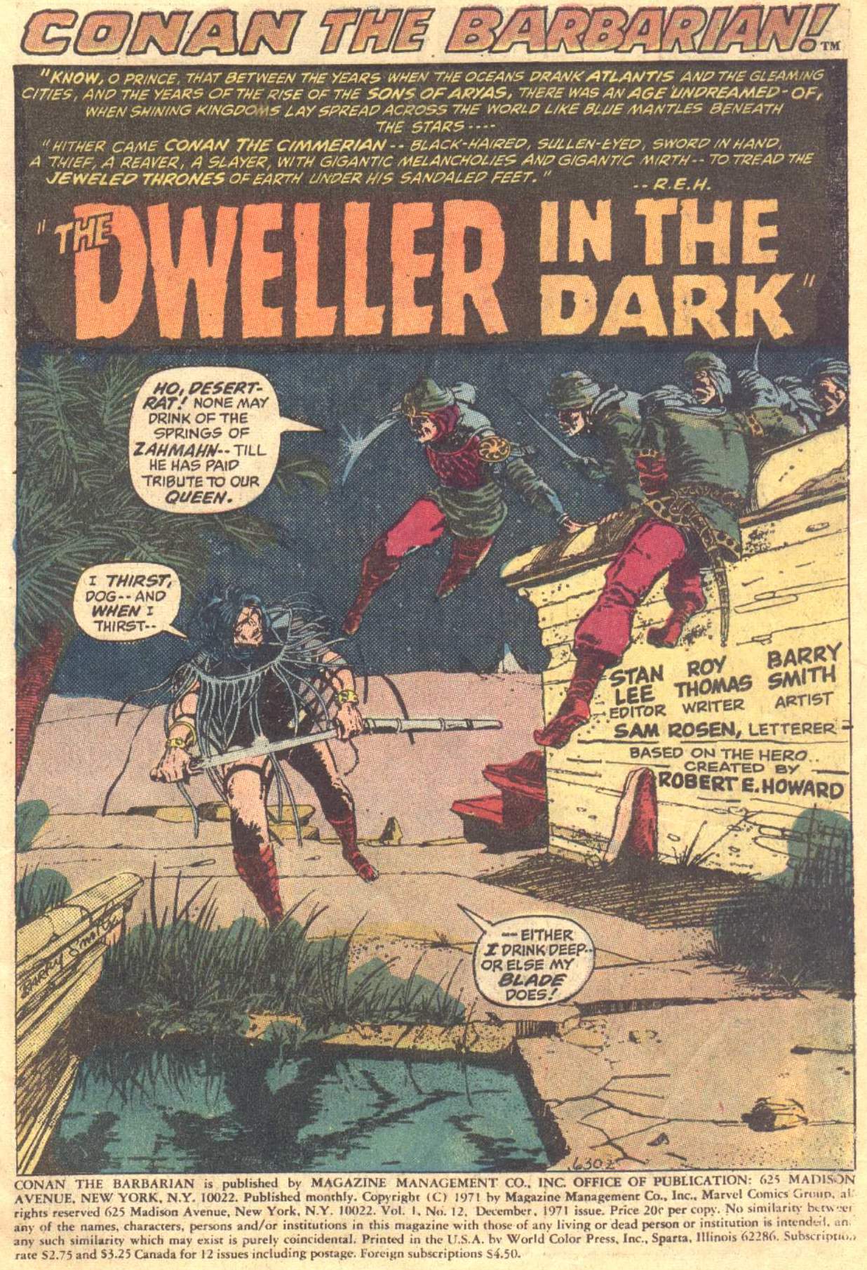 Conan the Barbarian (1970) Issue #12 #24 - English 2