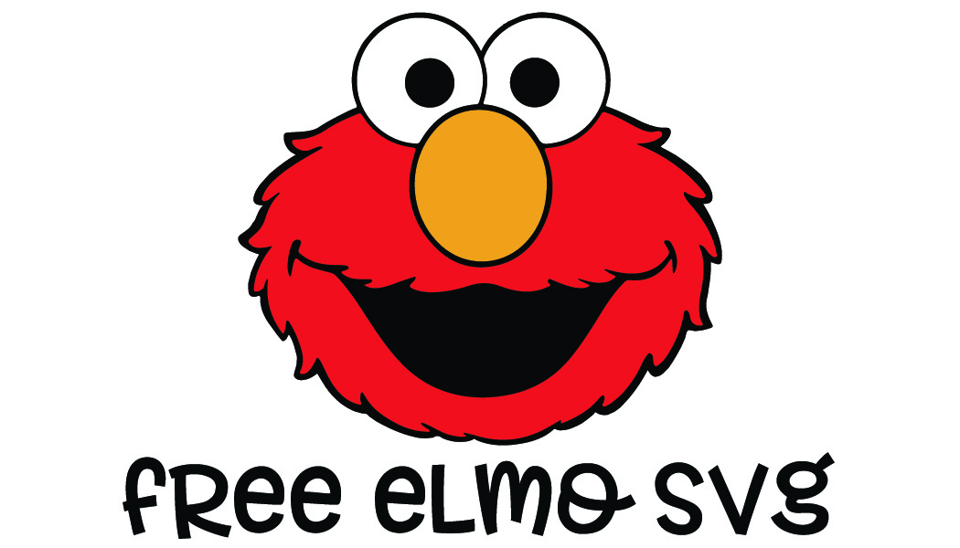 Layered Elmo Svg For Silhouette - Layered SVG Cut File