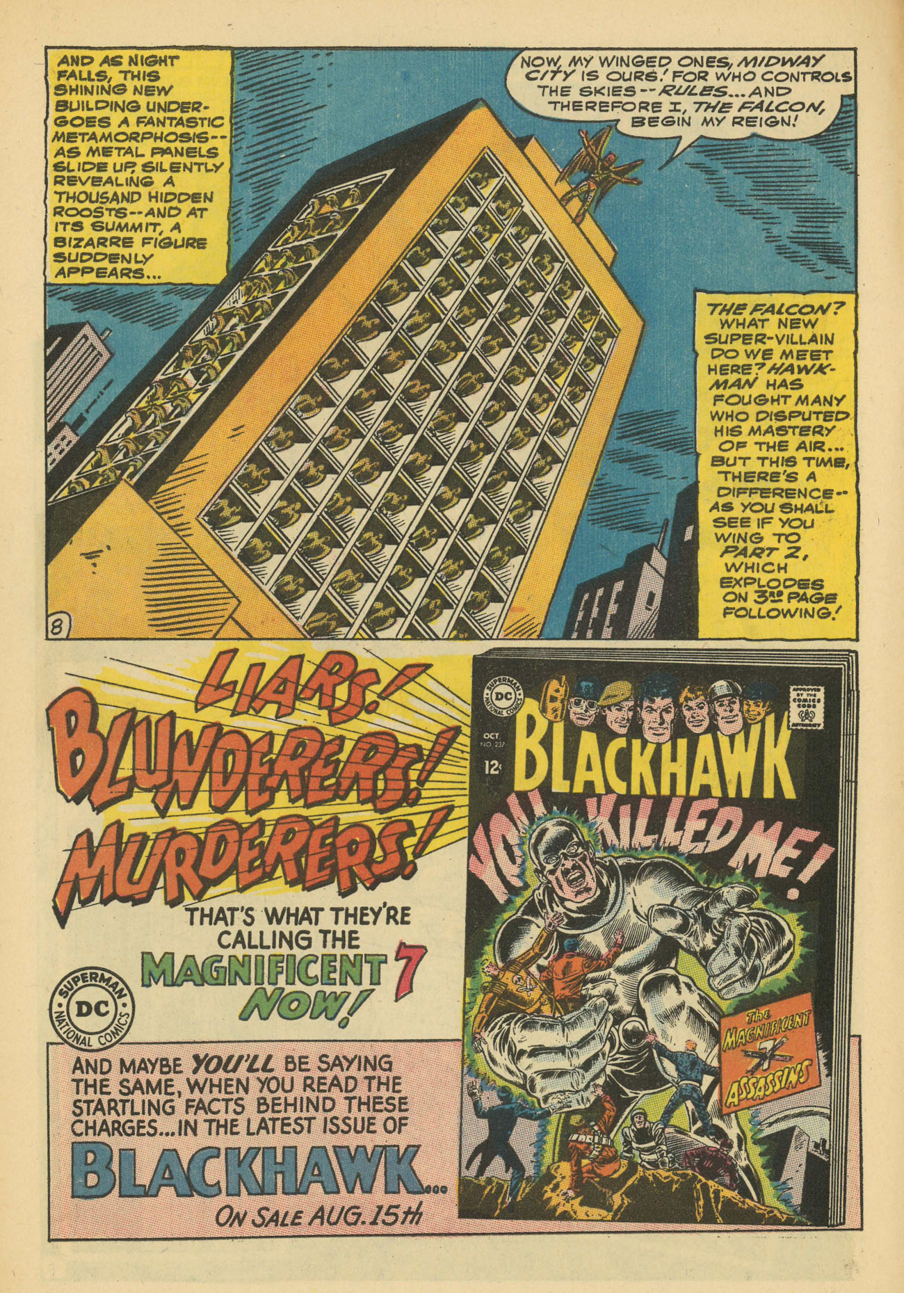 Read online Hawkman (1964) comic -  Issue #22 - 10