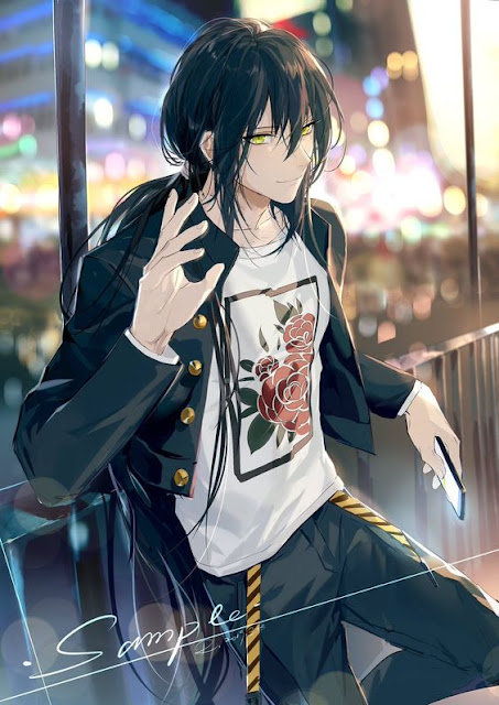 Foto Anime Keren Cowok Cool Pake Masker - Anime Cowok ...