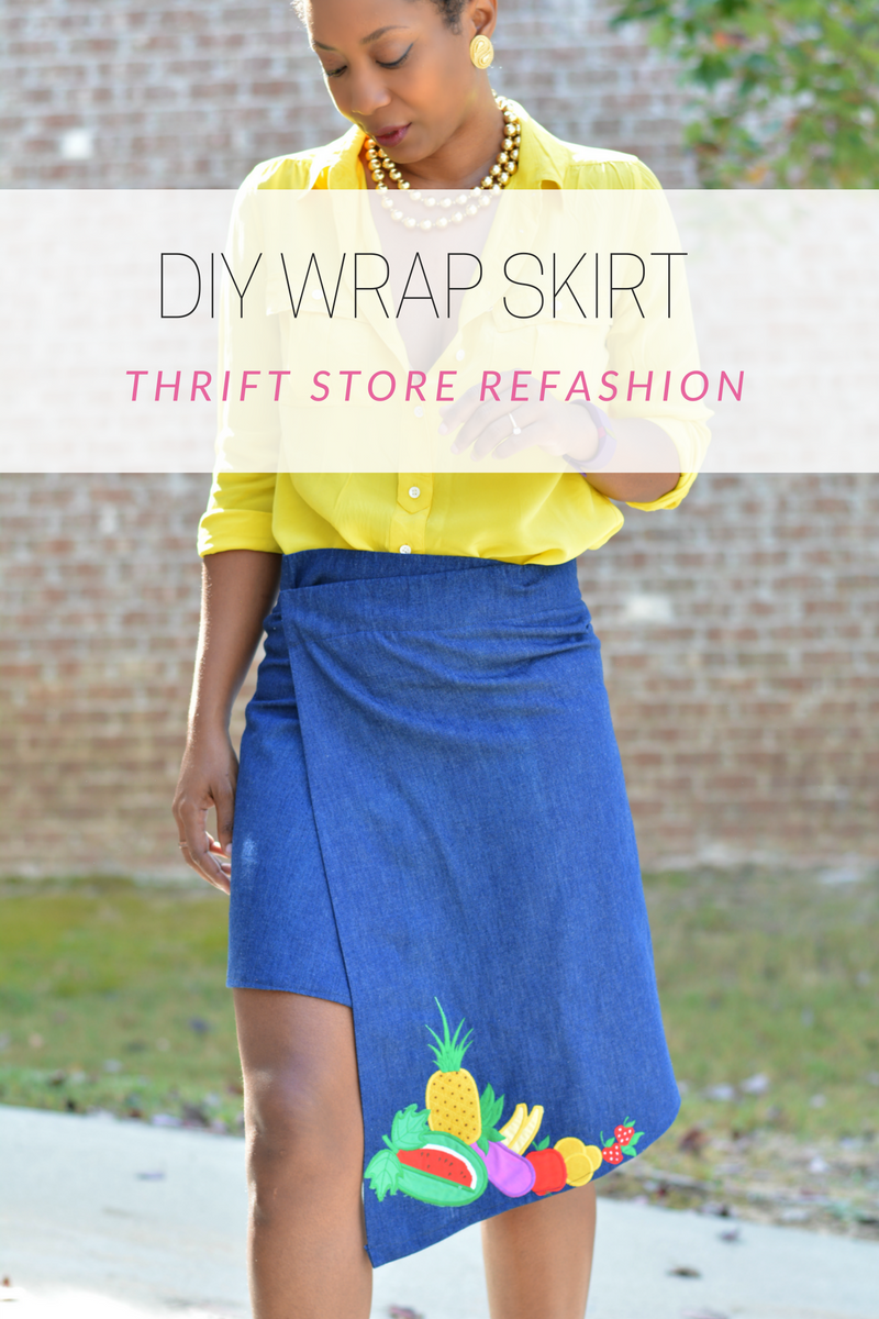 thrift store fashion diy