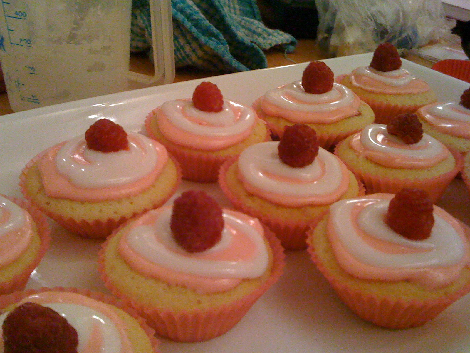 Victory Rolls & Mixing Bowls: Raspberry Ripple Cupcakes - From The Book ...