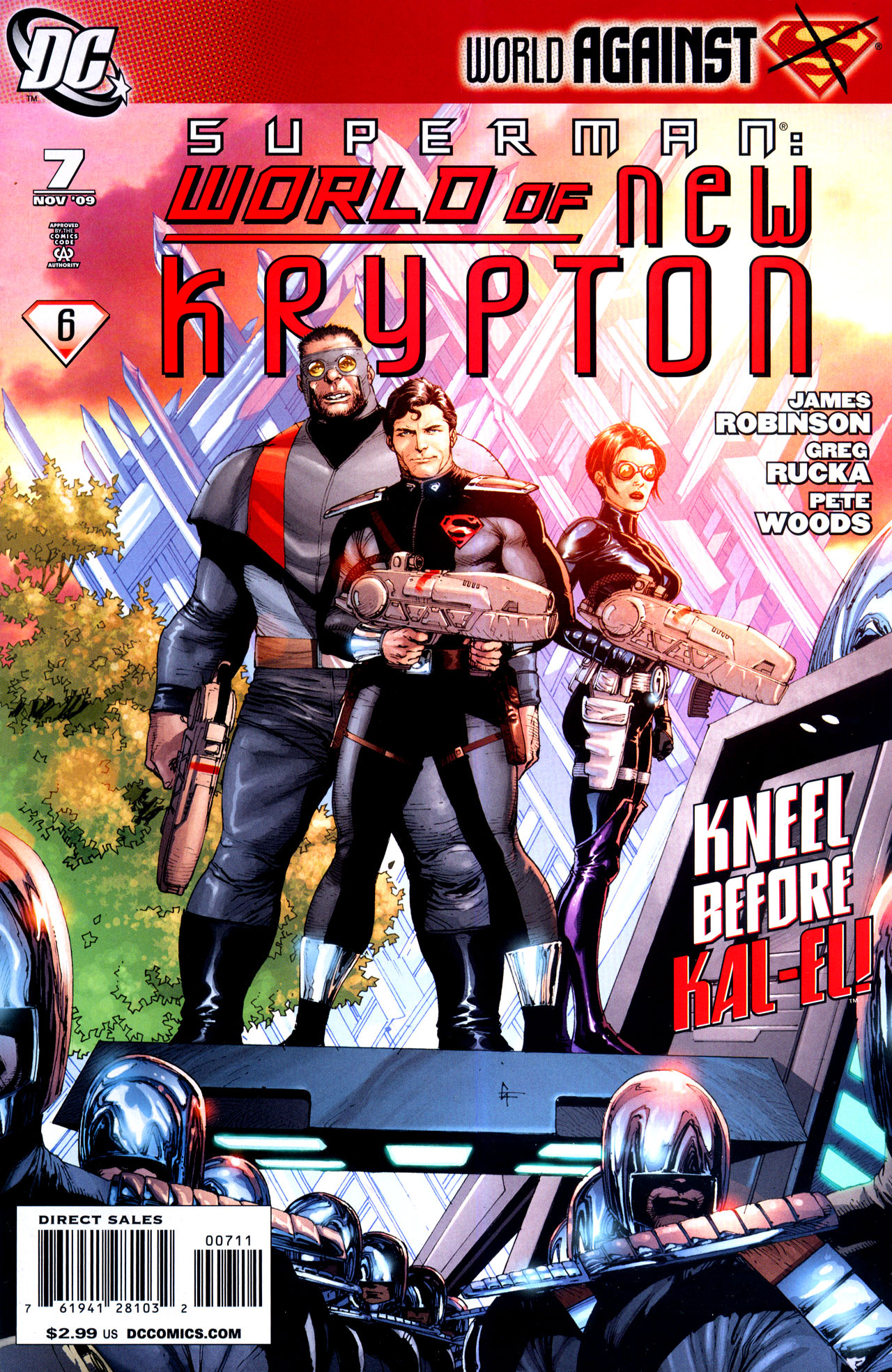 Superman: World of New Krypton issue 7 - Page 1