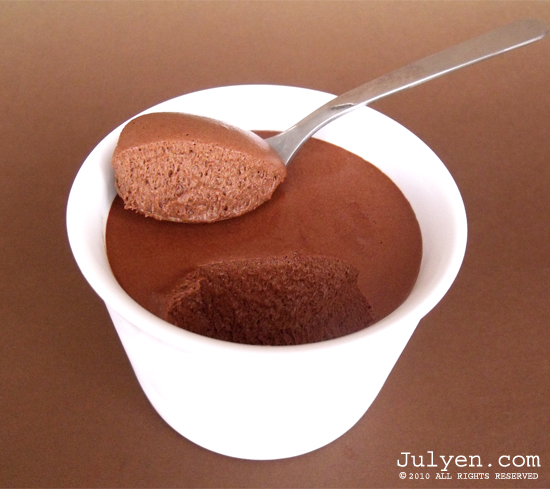Julyen Çikolata Mus ( Chocolate Mousse)